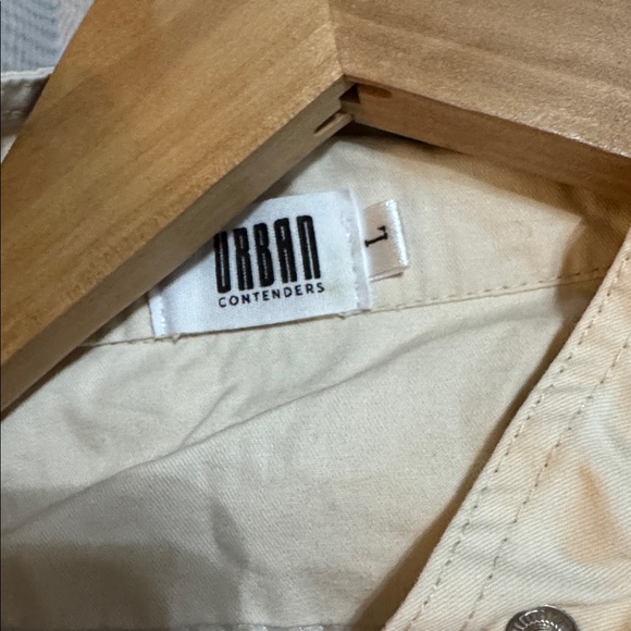 Cream Button-Up Jacket - Picture 4 of 6